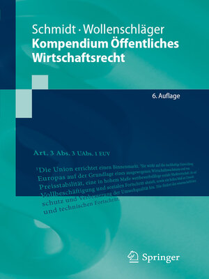 cover image of Kompendium Öffentliches Wirtschaftsrecht